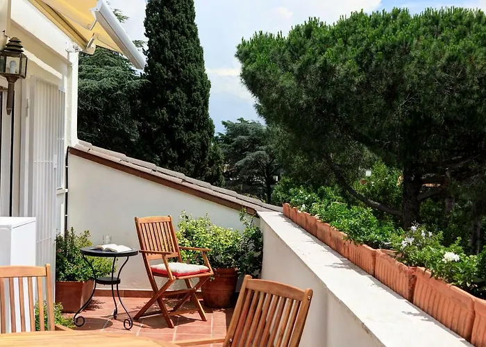 Le Di Andrea Piccolomini San Peter - Terrace Flat Apartament Rzym